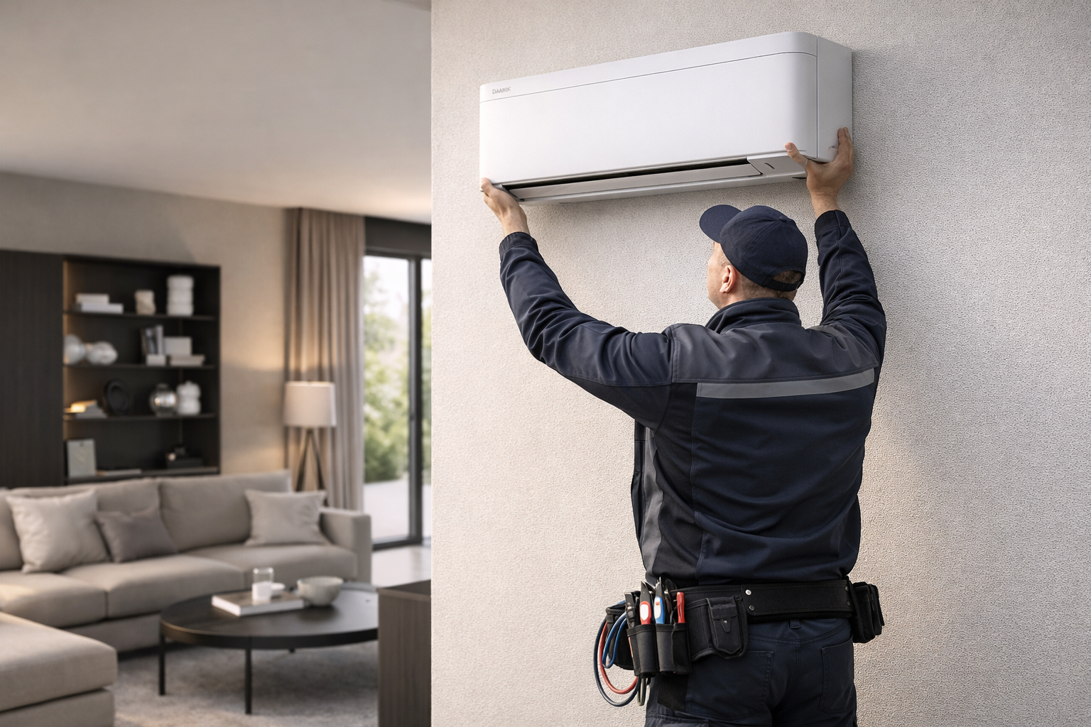 Installation de climatisation réversible en Isère